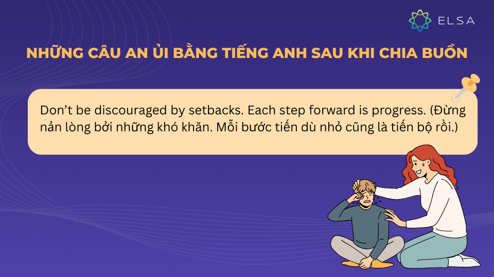 Những câu an ủi bằng tiếng Anh sau khi chia buồn