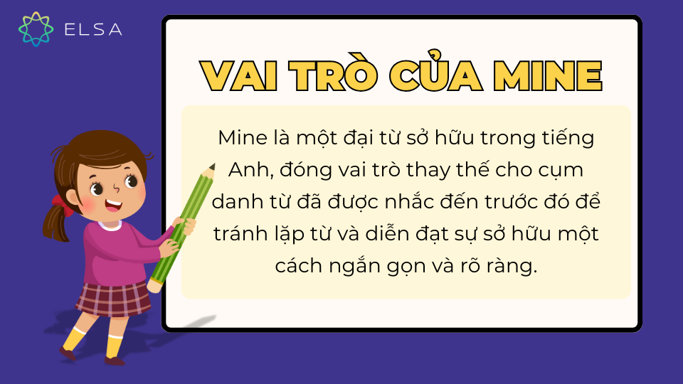 Vai trò của mine Vai trò của mine