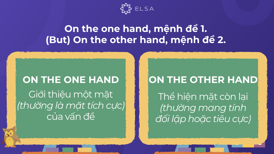 Sự khác nhau giữa on the one hand và on the other hand Sự khác nhau giữa on the one hand và on the other hand