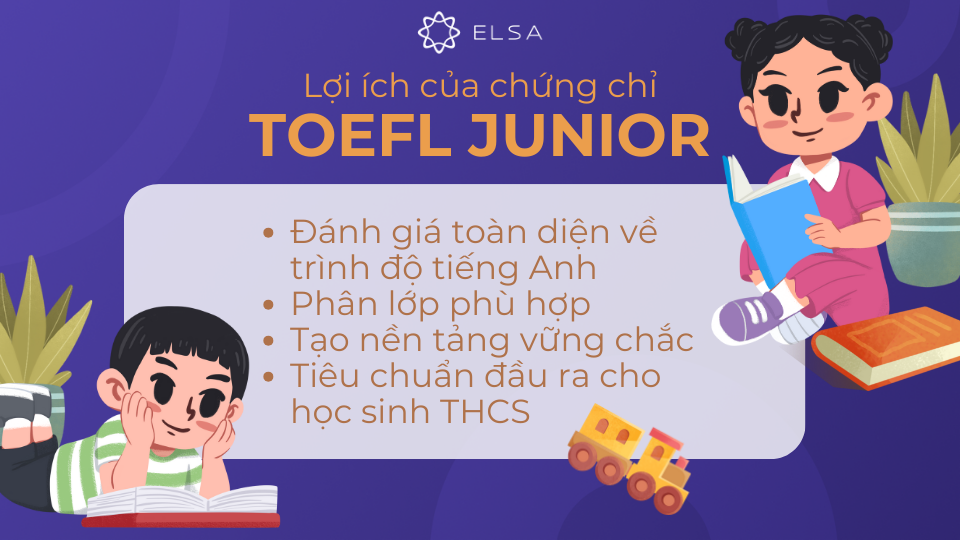 Một số lợi ích nổi bật của chứng chỉ TOEFL Junior Một số lợi ích nổi bật của chứng chỉ TOEFL Junior