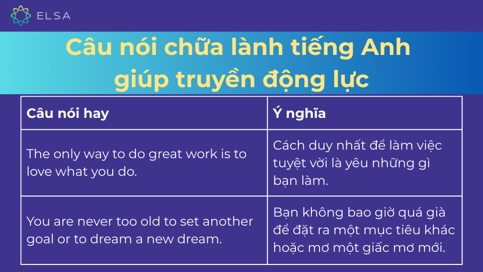 Một số caption chữa lành giúp truyền động lực