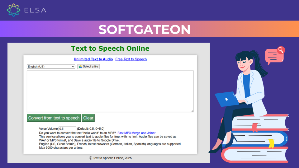 Web đọc tiếng Anh online Softgateon Web đọc tiếng Anh online Softgateon
