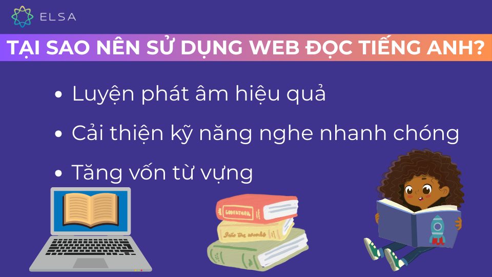 Các lý do vì sao nên sử dụng web đọc tiếng Anh Các lý do vì sao nên sử dụng web đọc tiếng Anh