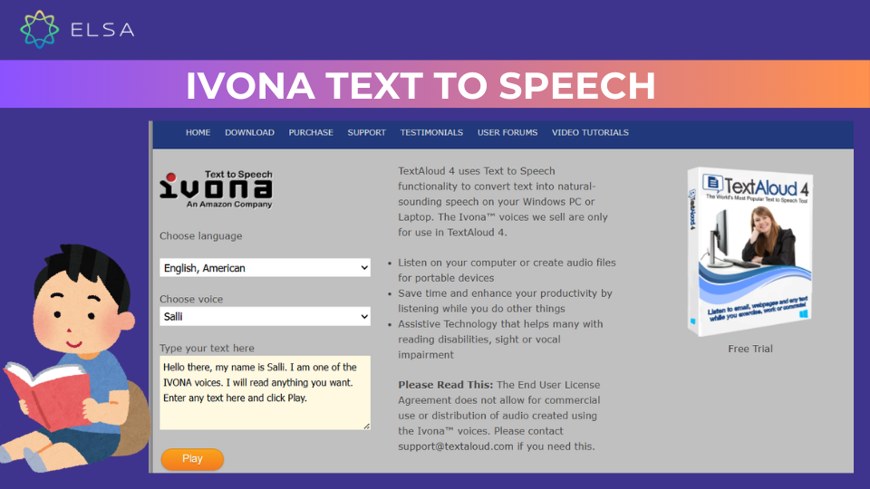 Web IVONA Text To Speech Web IVONA Text To Speech