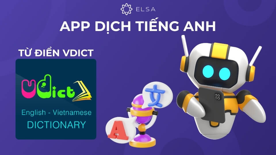 App dịch tiếng Anh VDict App dịch tiếng Anh VDict