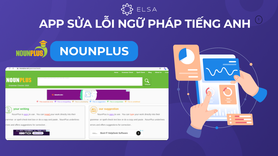 NOUNPLUS là một app sửa lỗi ngữ pháp miễn phí và dễ sử dụng NOUNPLUS là một app sửa lỗi ngữ pháp miễn phí và dễ sử dụng