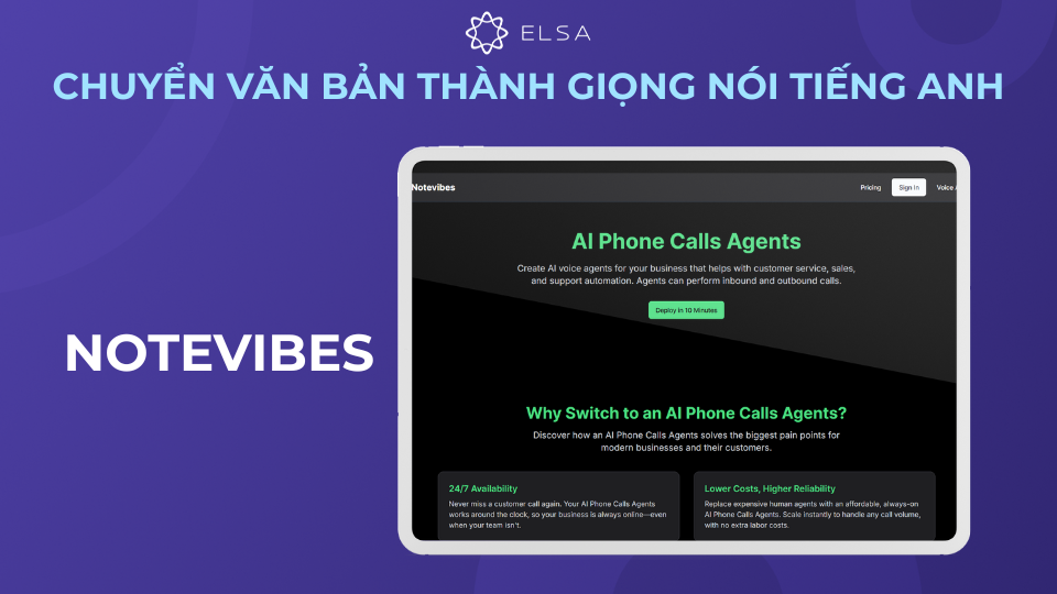 Notevibes giúp chuyển văn bản thành giọng nói trên laptop dễ dàng Notevibes giúp chuyển văn bản thành giọng nói trên laptop dễ dàng