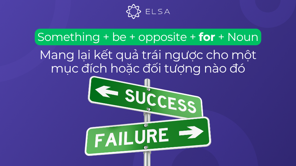 Cấu trúc opposite + for Cấu trúc opposite + for
