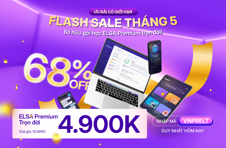 ELSA Premium Trọn Đời