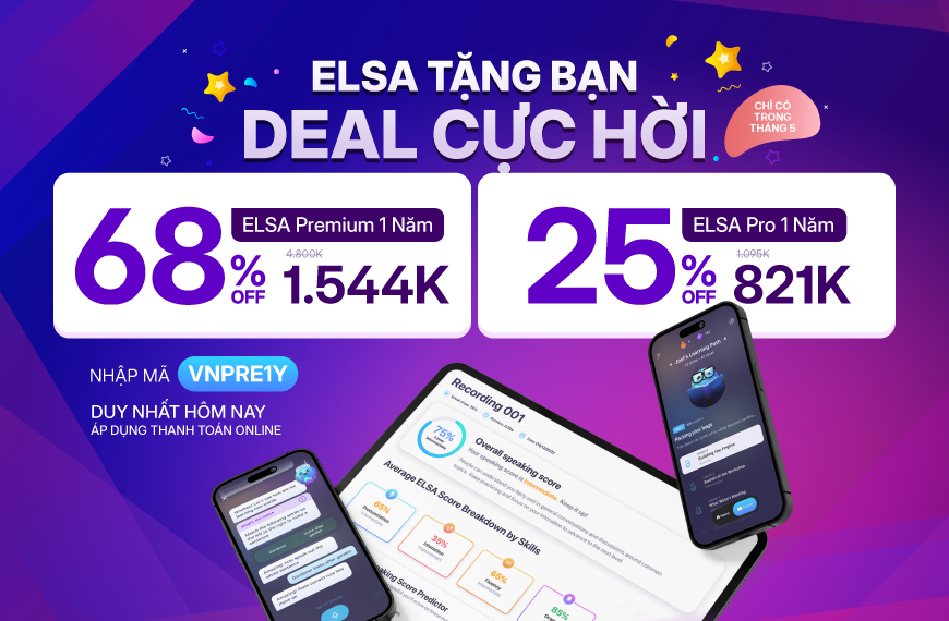 ELSA Premium 1 năm