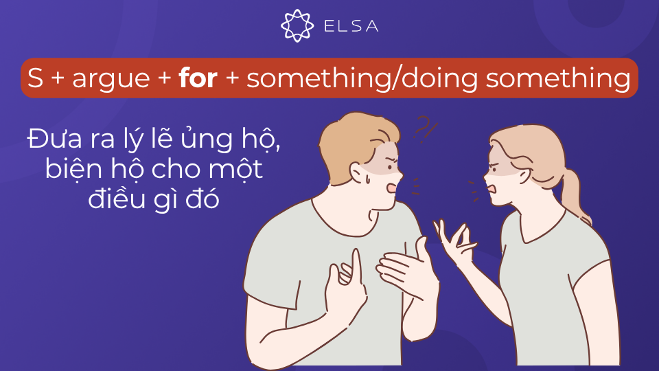 Cấu trúc argue for Cấu trúc argue for