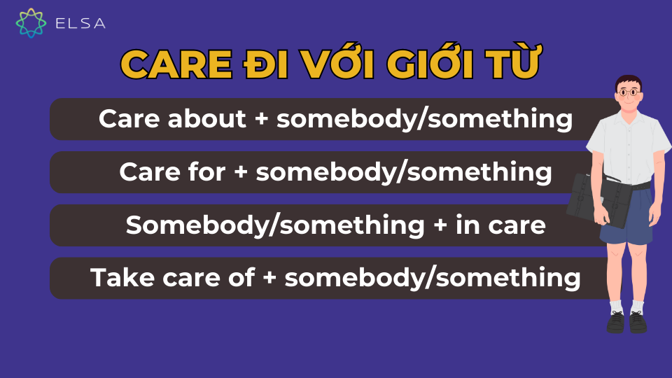 Care đi với giới từ gì? Care đi với giới từ gì?