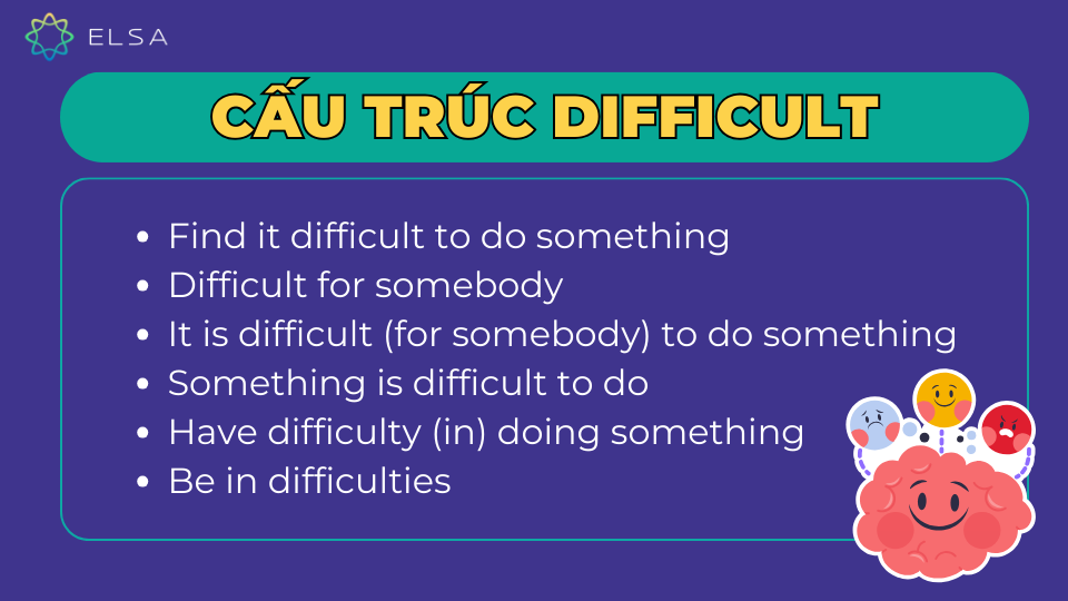 Các cấu trúc difficult Các cấu trúc difficult