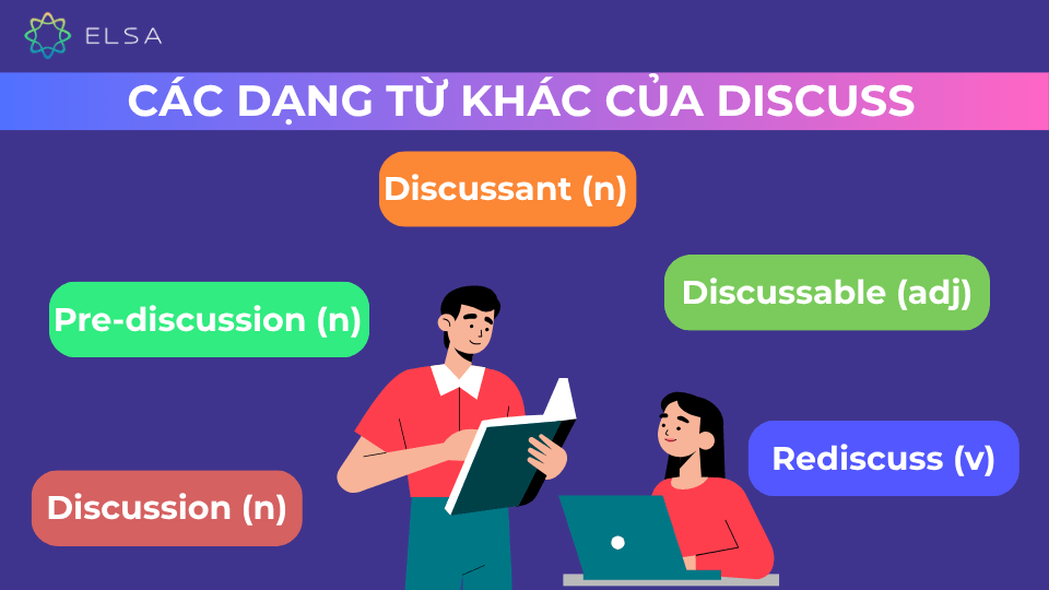 Những dạng từ khác của discuss Những dạng từ khác của discuss