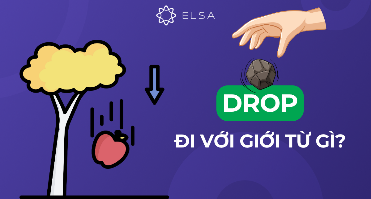 Drop đi với giới từ gì? 10+ phrasal verbs với Drop thông dụng