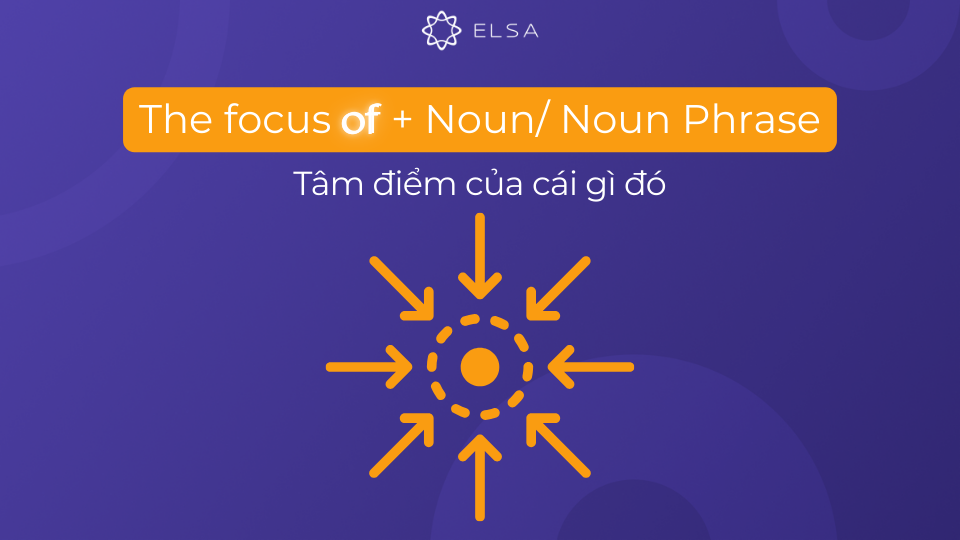 Cấu trúc danh từ focus đi với giới từ of Cấu trúc danh từ focus đi với giới từ of