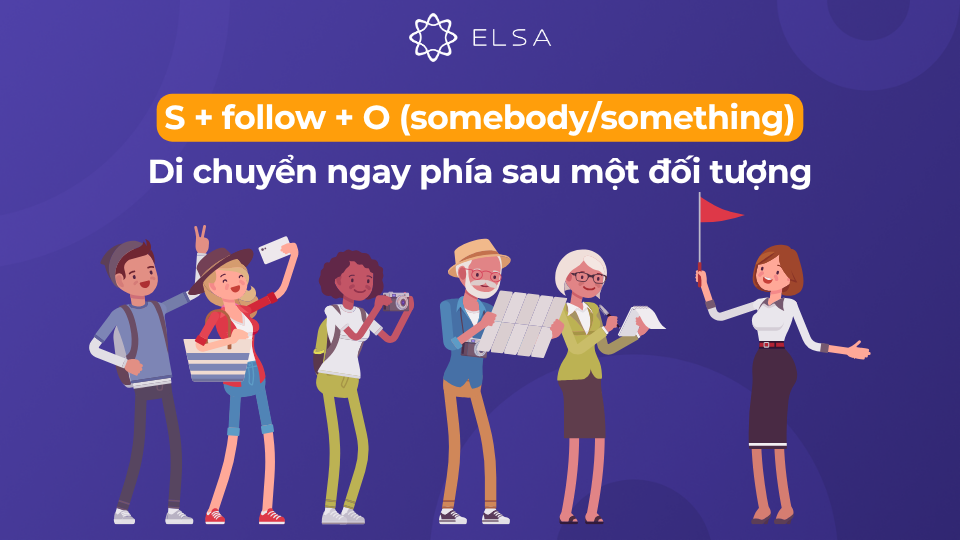 Cấu trúc S + follow + O (somebody/something) Cấu trúc S + follow + O (somebody/something)