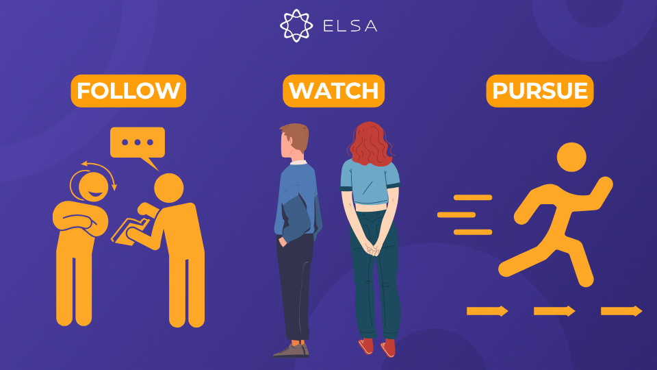 Follow với watch và pursue là 3 từ vựng mang 3 nét nghĩa khác biệt Follow với watch và pursue là 3 từ vựng mang 3 nét nghĩa khác biệt