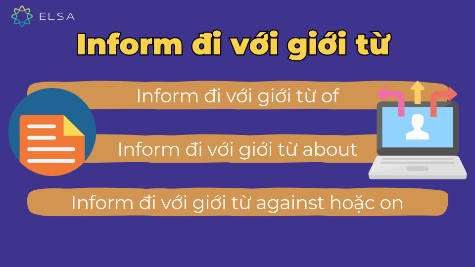 Inform đi với giới từ gì? Inform đi với giới từ gì?