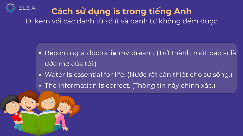 Ví dụ cụ thể khi dùng khi đi kèm với các danh từ số ít và danh từ không đếm được Ví dụ cụ thể khi dùng khi đi kèm với các danh từ số ít và danh từ không đếm được