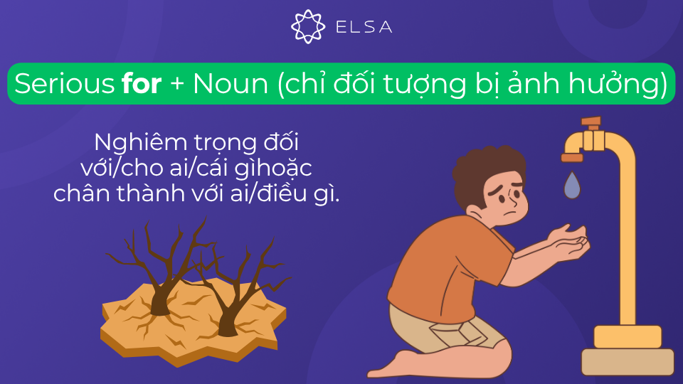 Cấu trúc serious + for Cấu trúc serious + for