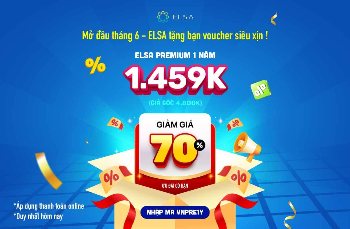 ELSA Premium 1 năm