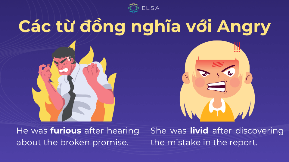 Từ đồng nghĩa với angry sẽ giúp người học giao tiếp dễ dàng hơn Từ đồng nghĩa với angry sẽ giúp người học giao tiếp dễ dàng hơn