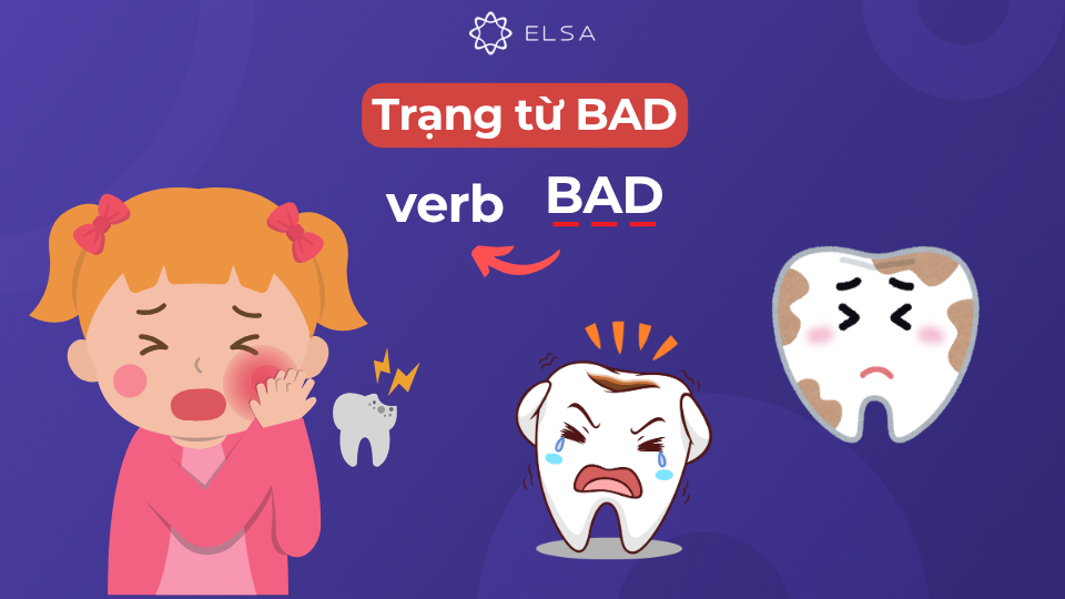 Bad cũng có thể được sử dụng như một trạng từ, tương tự badly Bad cũng có thể được sử dụng như một trạng từ, tương tự badly