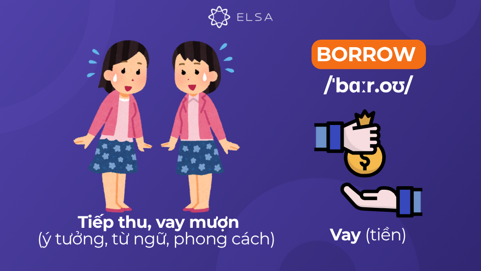 Định nghĩa borrow là gì trong tiếng Việt