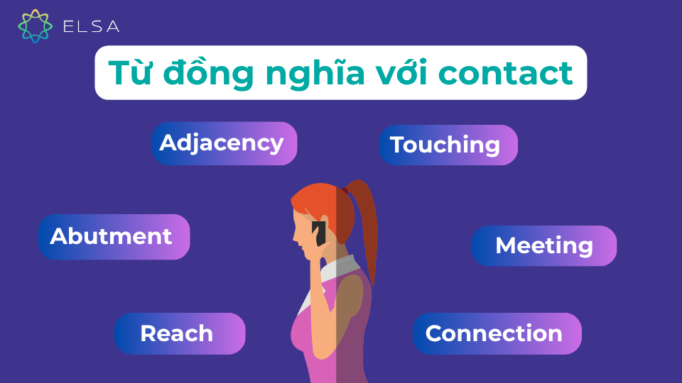 Những từ đồng nghĩa với contact
