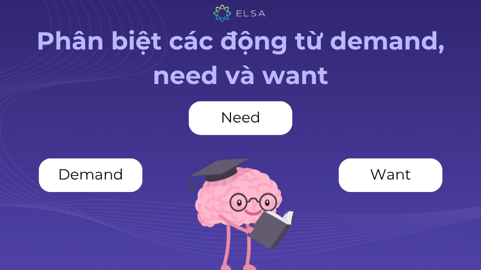 Demand, need và want tuy có ý nghĩa giống nhau nhưng cách dùng trong ngữ cảnh lại khác nhau Demand, need và want tuy có ý nghĩa giống nhau nhưng cách dùng trong ngữ cảnh lại khác nhau