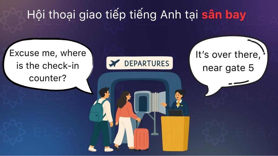 Mẫu hội thoại tình huống tại sân bay Mẫu hội thoại tình huống tại sân bay