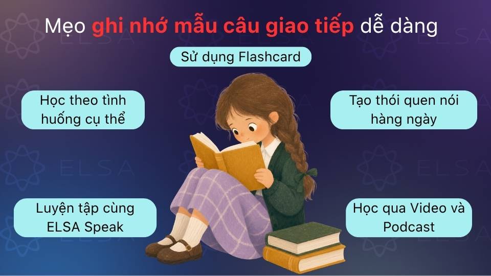 Học theo ngữ cảnh, dùng flashcard và luyện nói mỗi ngày để tạo phản xạ tự nhiên Học theo ngữ cảnh, dùng flashcard và luyện nói mỗi ngày để tạo phản xạ tự nhiên