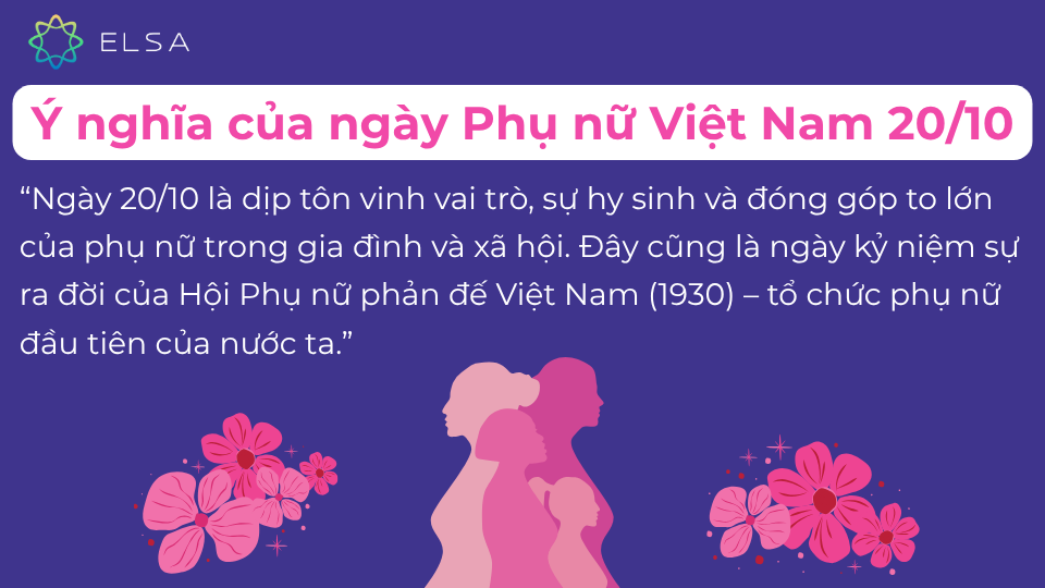 Ngày Phụ nữ Việt Nam 20/10 là ngày tôn vinh phái đẹp