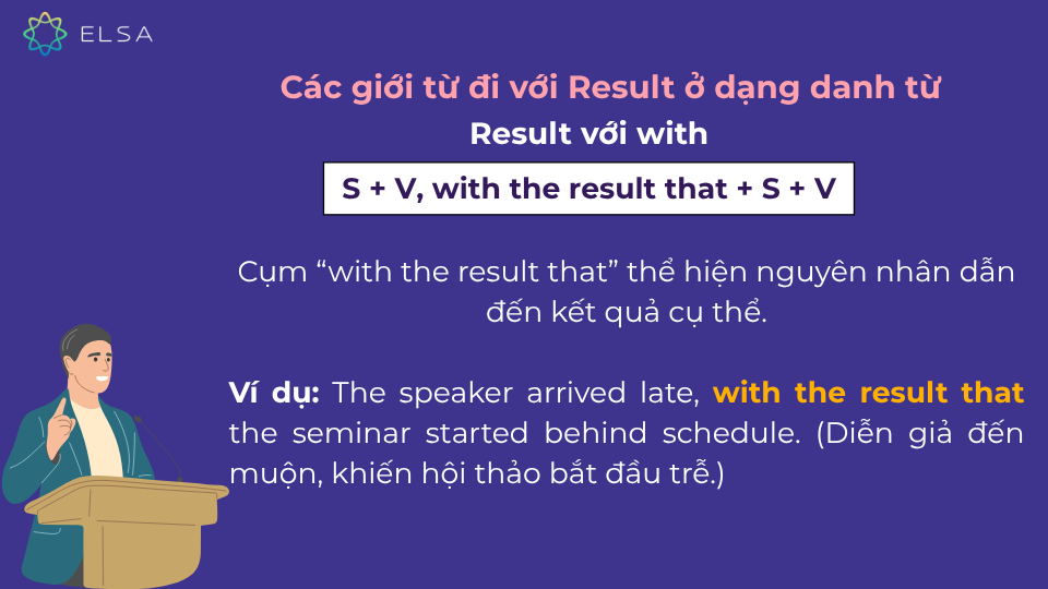 Cấu trúc result với with ở dạng dạng từ Cấu trúc result với with ở dạng dạng từ