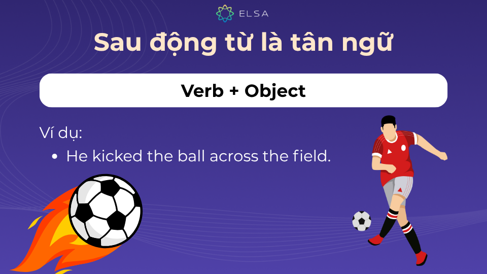 Verb + Object là cấu trúc tân ngữ sau động từ Verb + Object là cấu trúc tân ngữ sau động từ