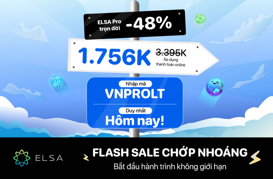 ELSA Pro Trọn Đời