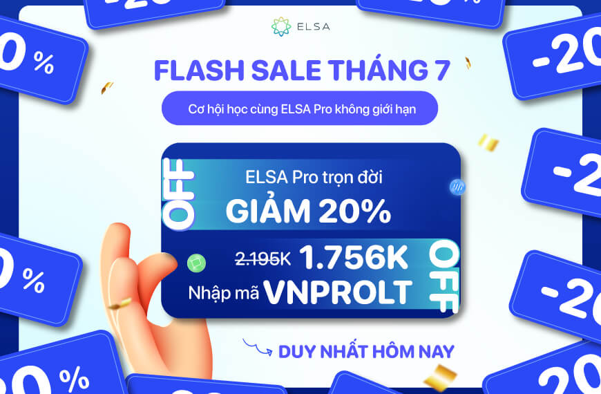 ELSA Pro Trọn Đời