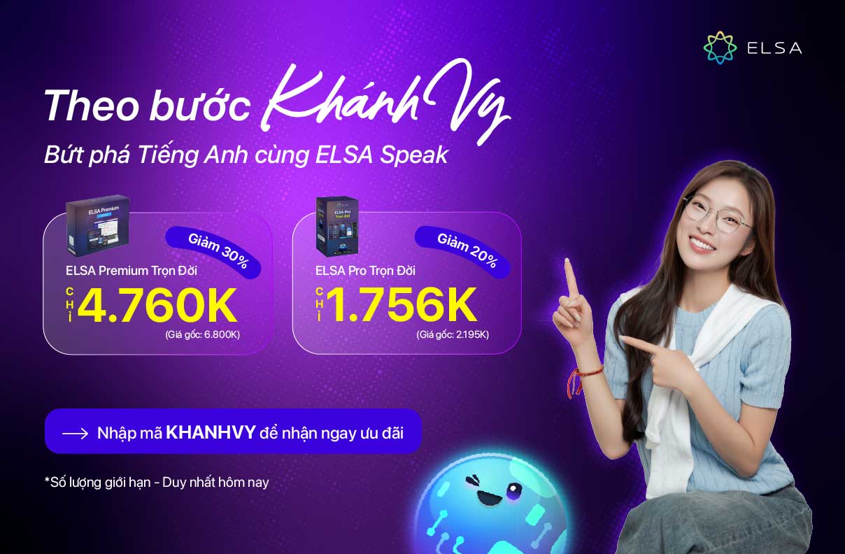 ELSA Pro Trọn Đời