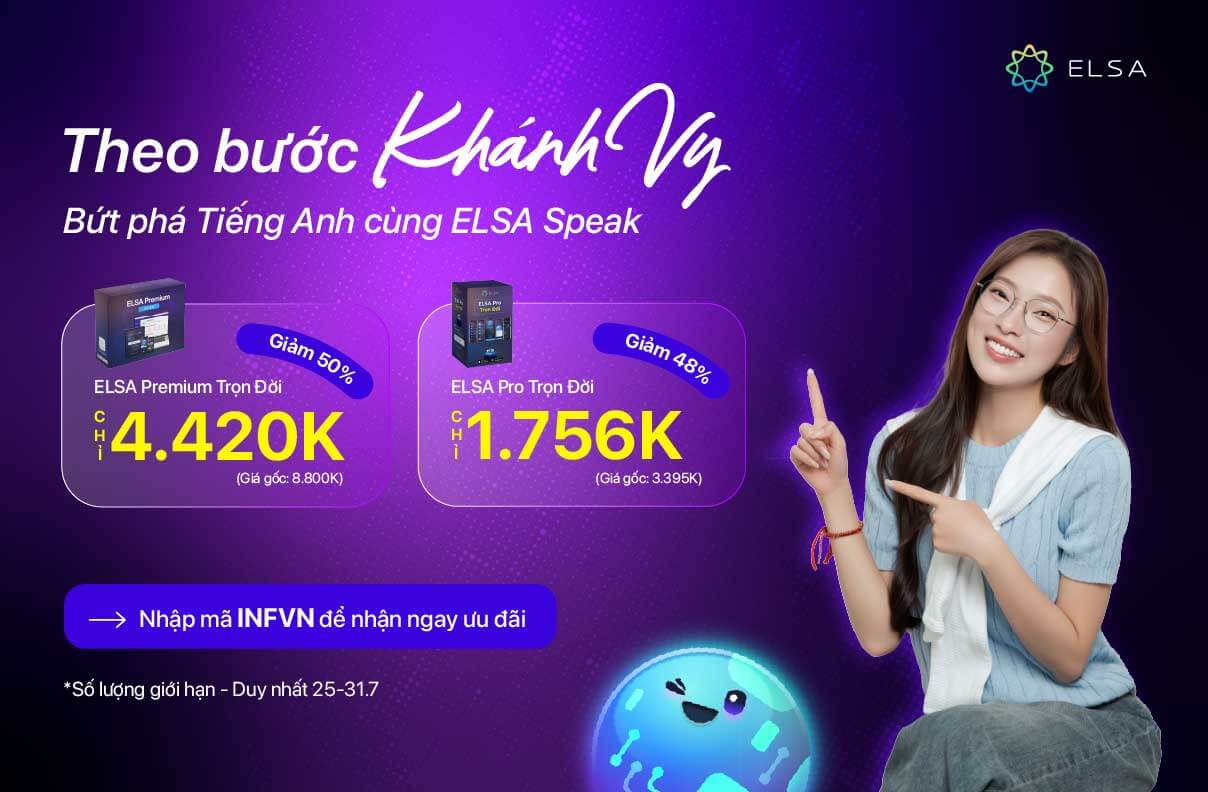 ELSA Pro Trọn Đời