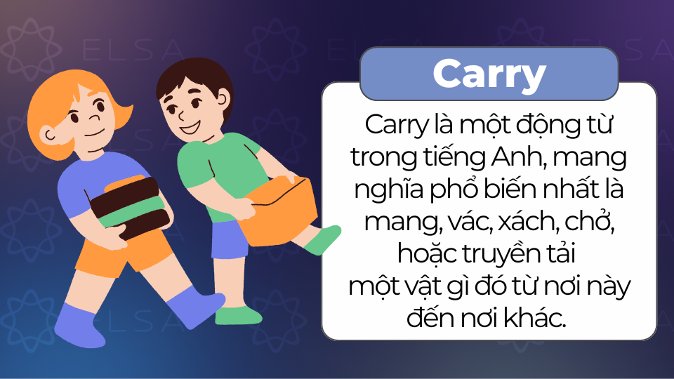 Carry có nghĩa là gì? Carry có nghĩa là gì?