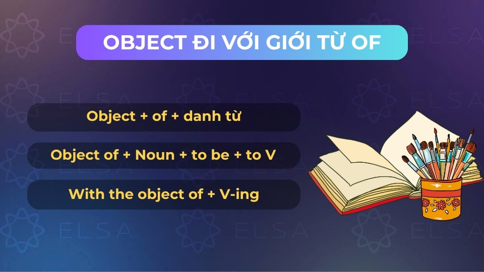 Object đi với giới từ of