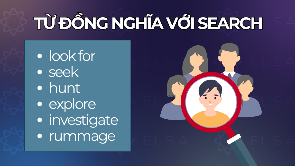 Từ đồng nghĩa với search Từ đồng nghĩa với search