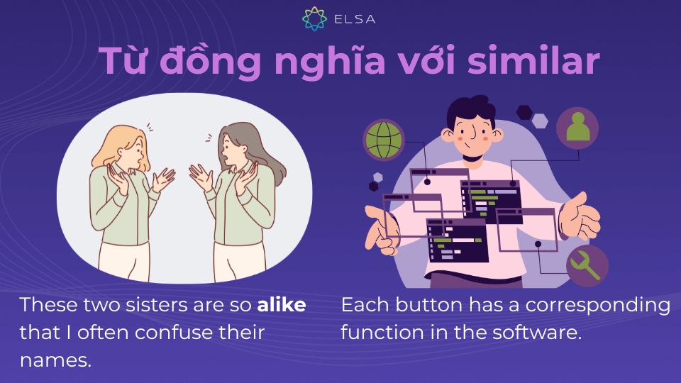 Từ đồng nghĩa với similar rất hữu ích trong văn nói và viết tiếng Anh Từ đồng nghĩa với similar rất hữu ích trong văn nói và viết tiếng Anh