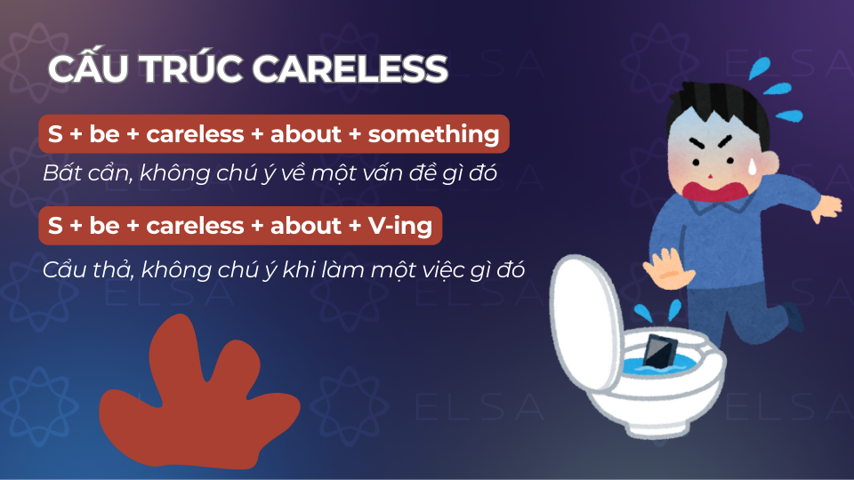 Cấu trúc careless với about Cấu trúc careless với about