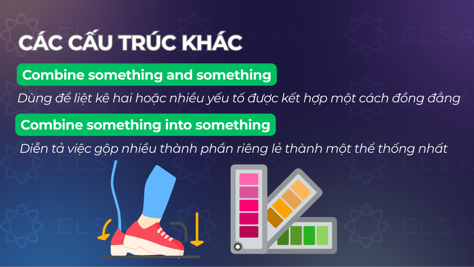 Các cấu trúc khác đi với combine Các cấu trúc khác đi với combine