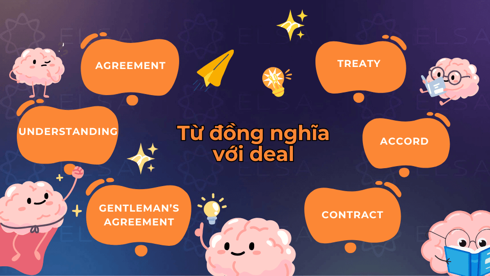 Một số từ đồng nghĩa với deal