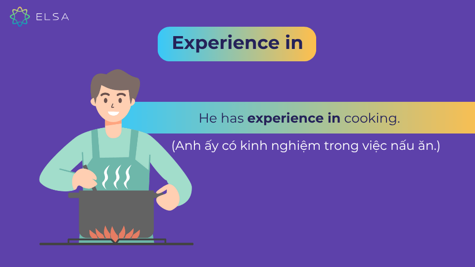 Cấu trúc experience in