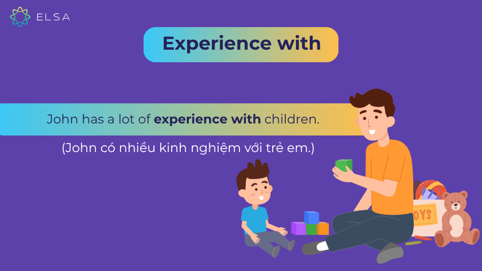 Cấu trúc experience with