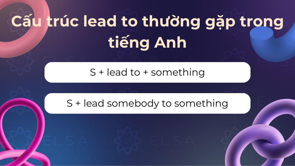 Cấu trúc lead to thường gặp trong tiếng Anh Cấu trúc lead to thường gặp trong tiếng Anh